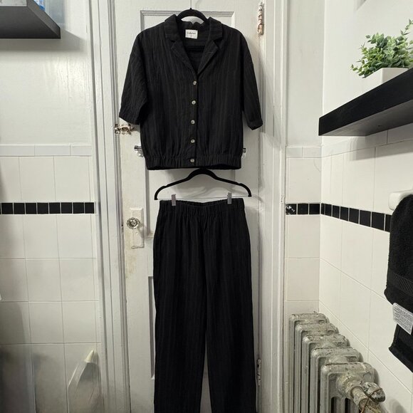 Callahan Etta Top and Bella Pant Set - Black - Picture 2 of 10